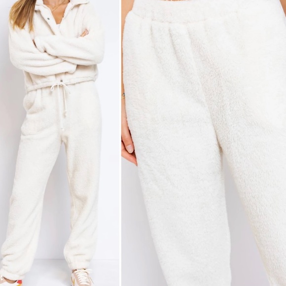 Fireside Fuzzy Fluffy Jogger - Picture 6 of 8